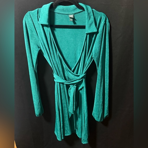 wild fable Dresses & Skirts - Wild Fable Teal Long Sleeve Dress